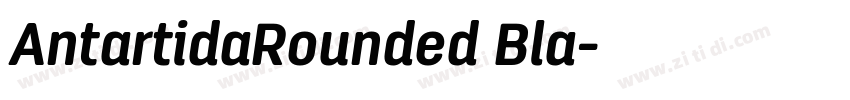 AntartidaRounded Bla字体转换